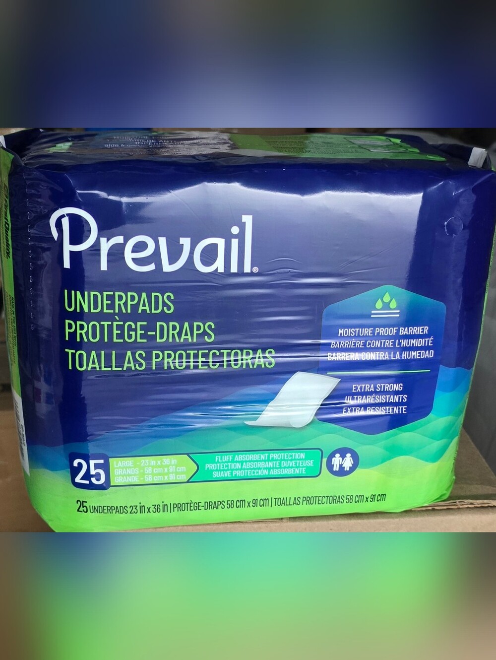 Prevail Underpads Pack - Blue & Green